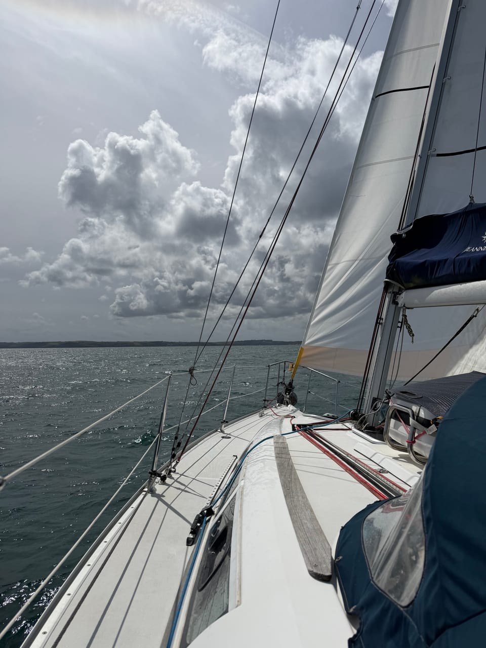 Racing the Gale from Fowey to the Helford River
